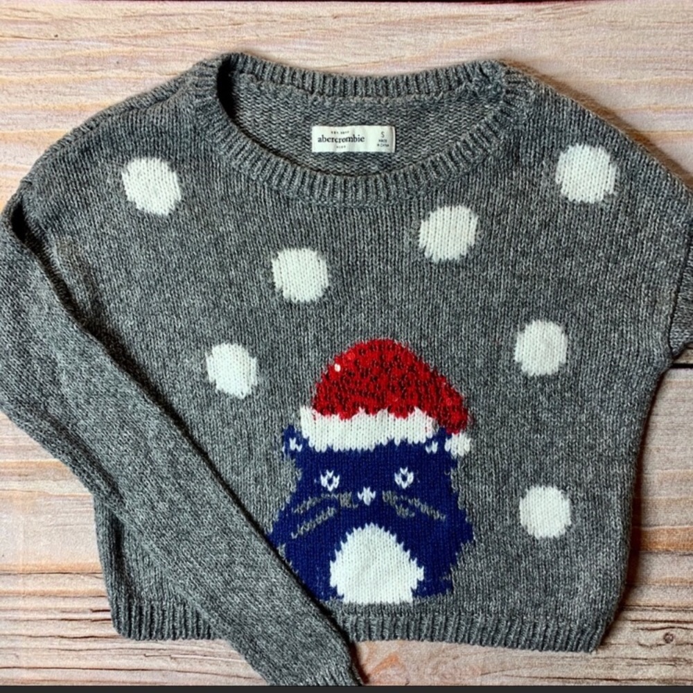 Abercrombie Christmas sweater